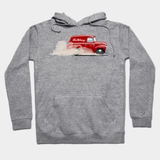 Cartoon retro delivery van Hoodie